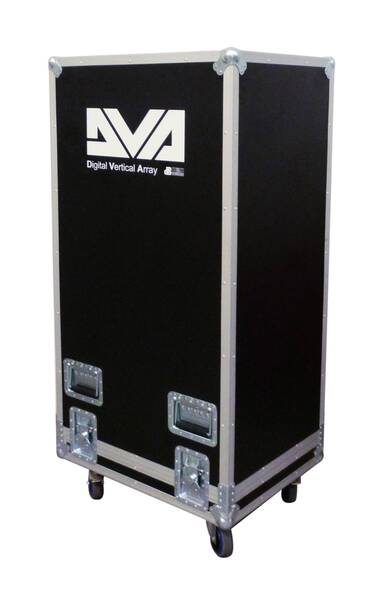 FLIGHT CASE FOR 3 DVA T12 MODULES